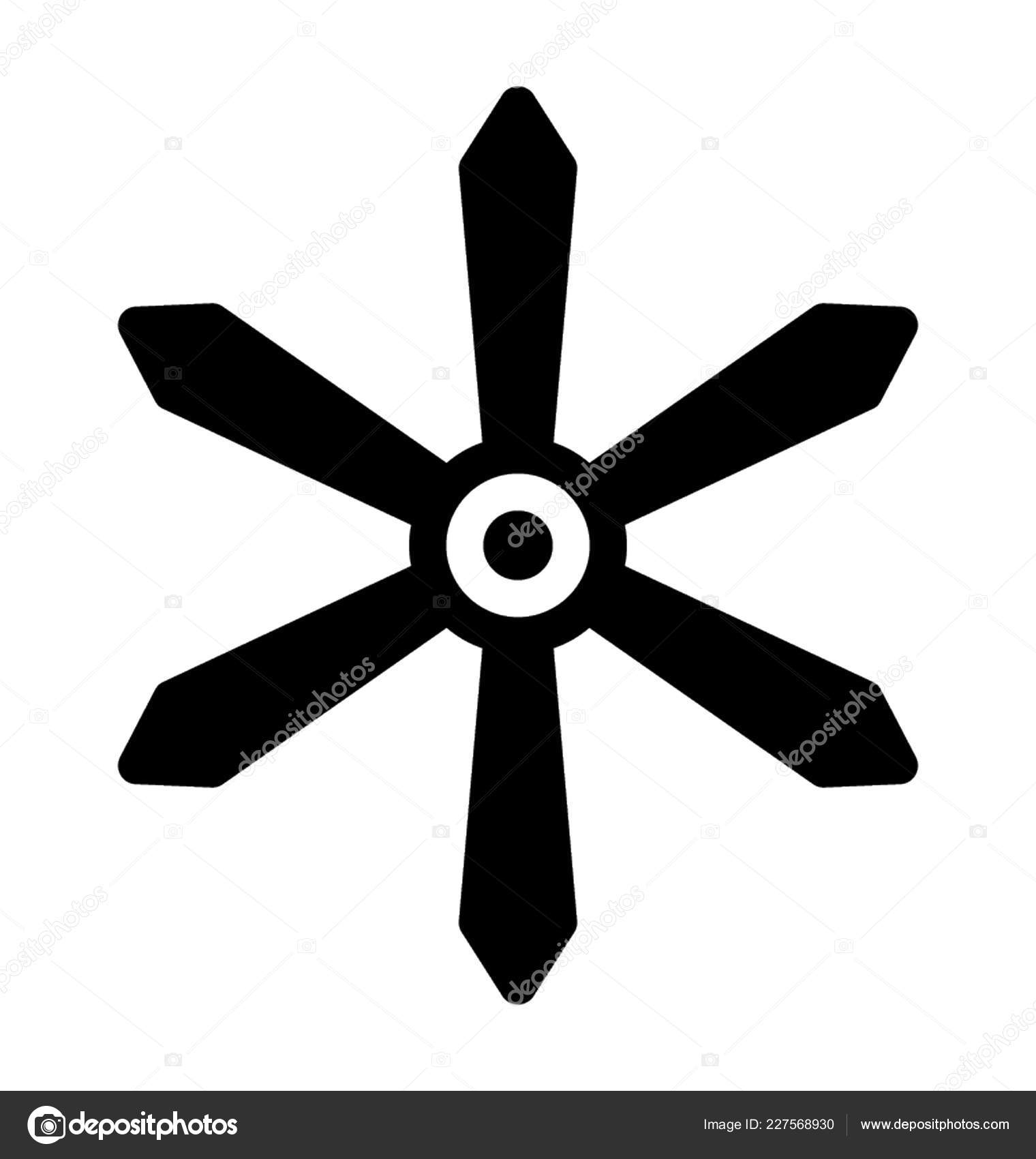 Solide Icon Design Blume Zeichnen Stockvektor C Prosymbols