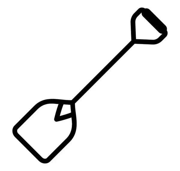 Gardening Tool Spade Icon Design — Stock Vector
