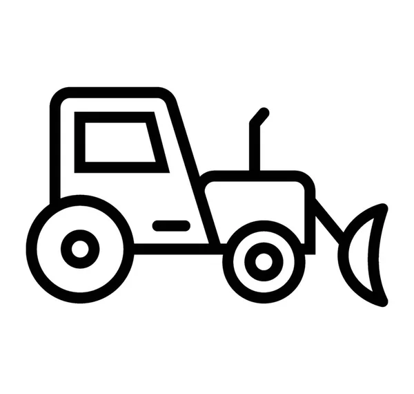 Lawn Service Lawn Mower Icon Vector — Stock Vector