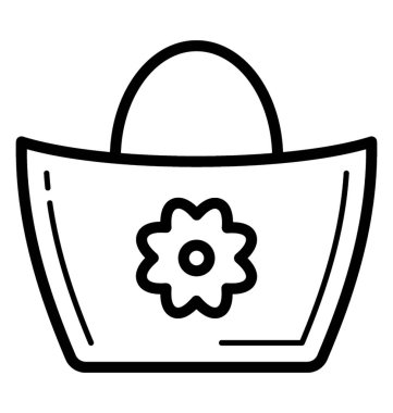 Simgesi tasarım alışveriş çanta, 