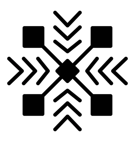 Символ Племени Адинкра Африканская Духовная Татуировка — стоковый вектор