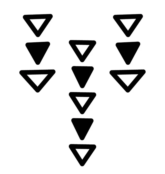 Adinkra Symbole Icône Vecteur — Image vectorielle