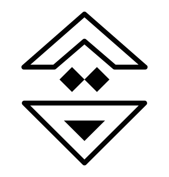 Simbolo Celtico Dei Tempi Antichi — Vettoriale Stock