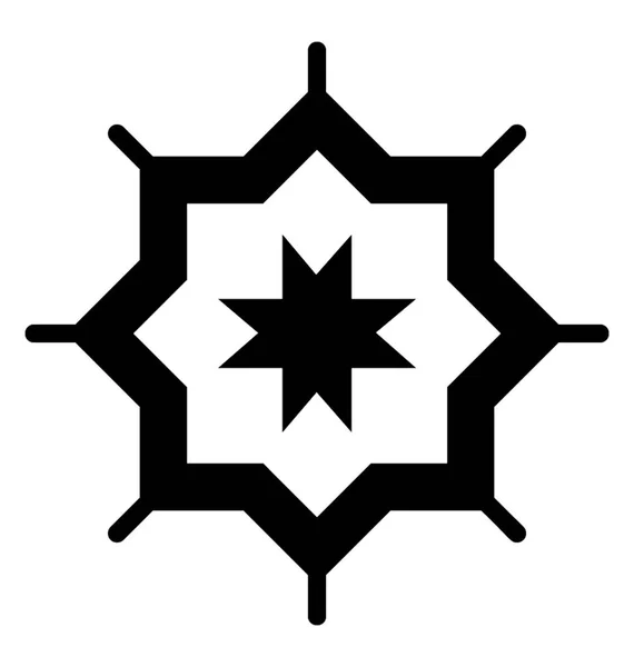 Icône Vectorielle Étoile Matin — Image vectorielle