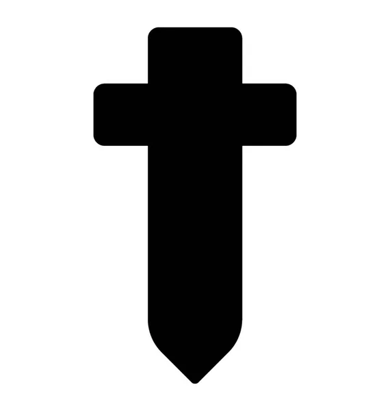 キリスト教シンボル ベクトル アイコン — ストックベクタ