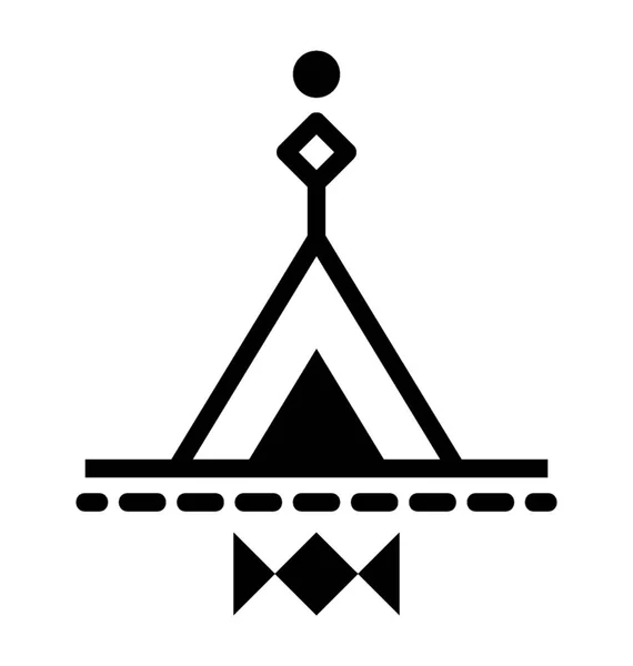 Símbolo Navajo Sinal Tribal —  Vetores de Stock