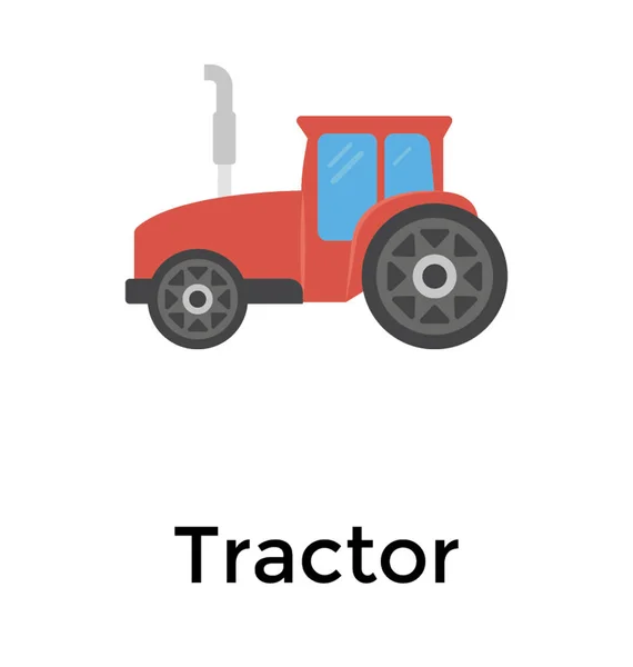 Samochód Używany Rolnictwie Ciągnik — Wektor stockowy