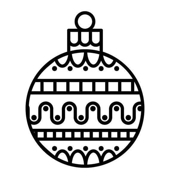 行アイコン デザインの装飾お祝いグローブ — ストックベクタ