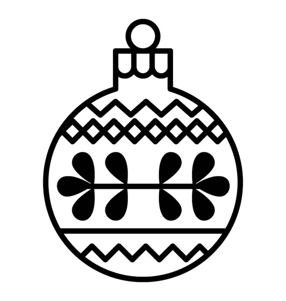 豪華なバースデー バルーン装飾アイコン — ストックベクタ