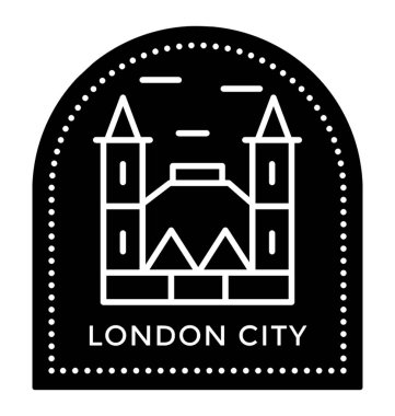 İngiltere'de sembolü, Londra şehir damgası simgesi 