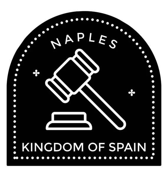 스페인 Neplas 아이콘 — 스톡 벡터