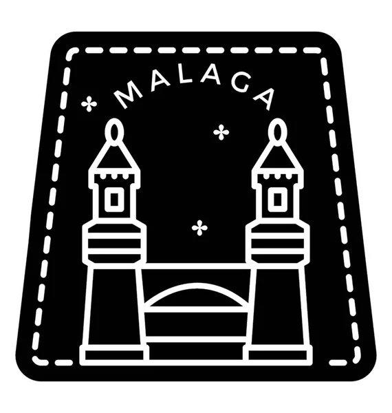 Malanga 스탬프 아이콘 — 스톡 벡터