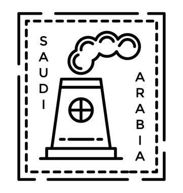 BAE etiket, Suudi Arabistan simgesi 