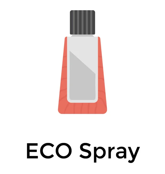 Ecospray Platta Ikon Design — Stock vektor