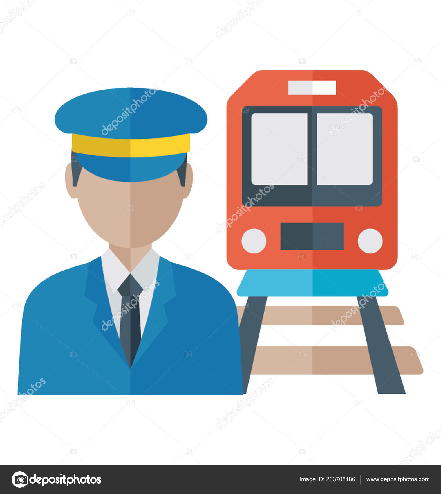 train driver flat cap