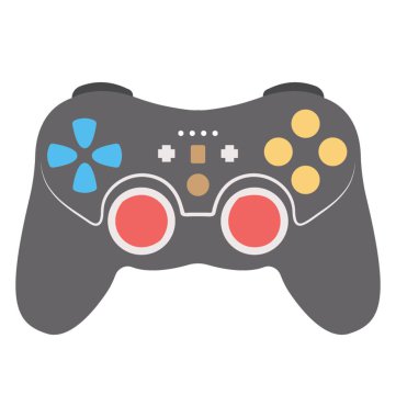 Oyun çubuğu düz simgesi tasarım