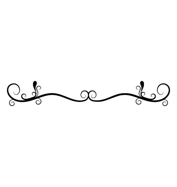 Élément Motif Calligraphique — Image vectorielle