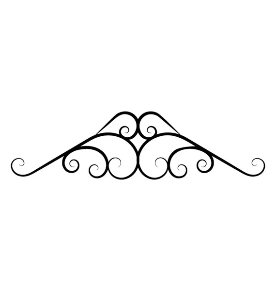 Design Ikone Für Kalligrafische Elemente — Stockvektor