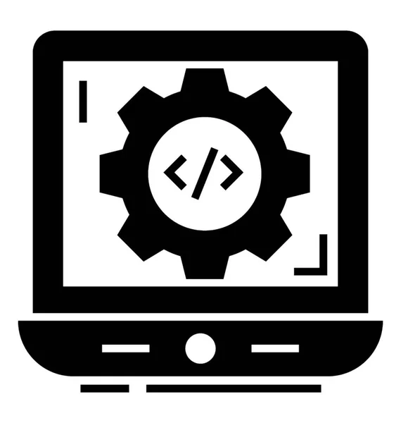 Vector Illustration Html Programming Language Stock Vector by ...