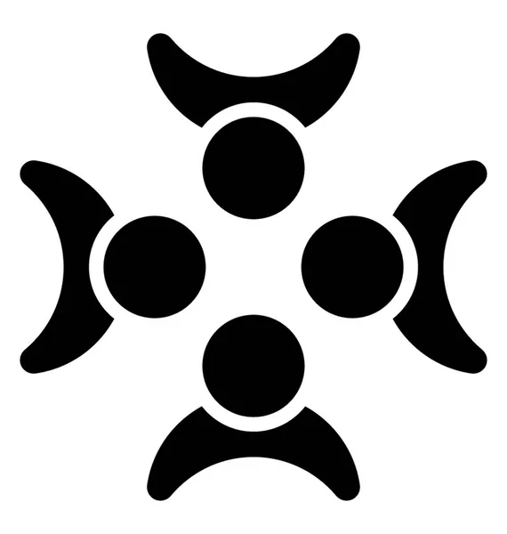 Στερεά Διάνυσμα Ομάδα Σύμβολο Σχεδιασμού — Διανυσματικό Αρχείο