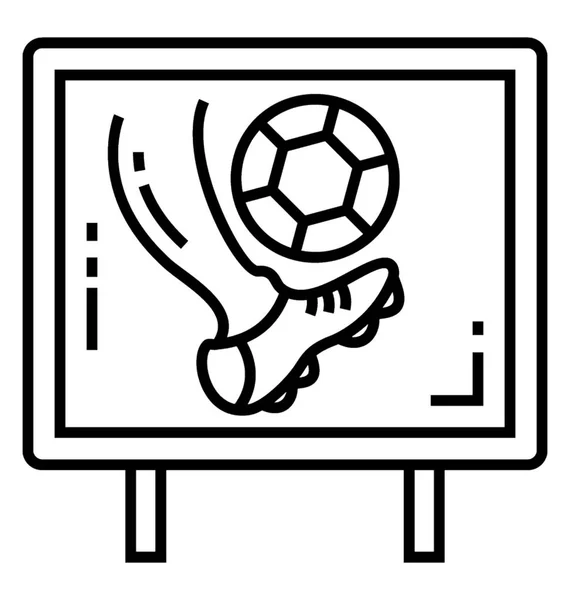 Icono Línea Planificación Juego — Vector de stock