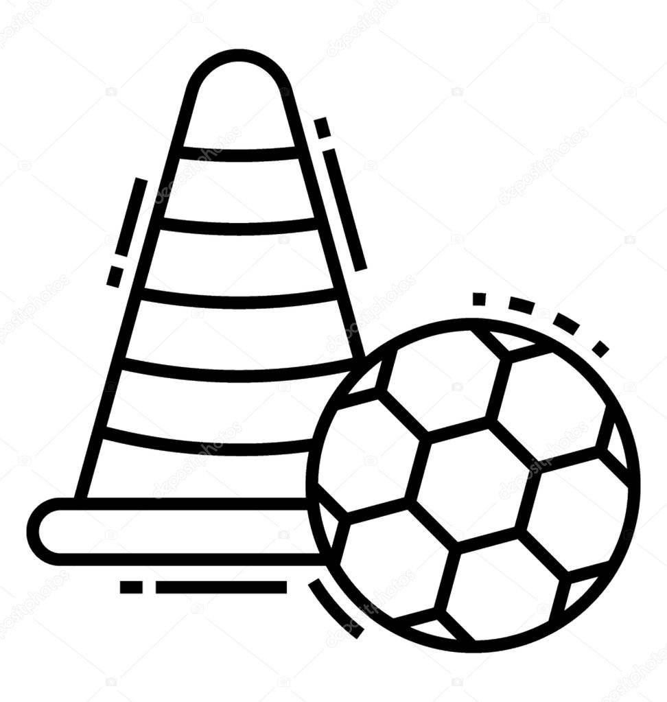 Vettoriale stockIcona Della Linea Allenamento Giocatore Calcio di  ©prosymbols #237605704, image size:972x1023
