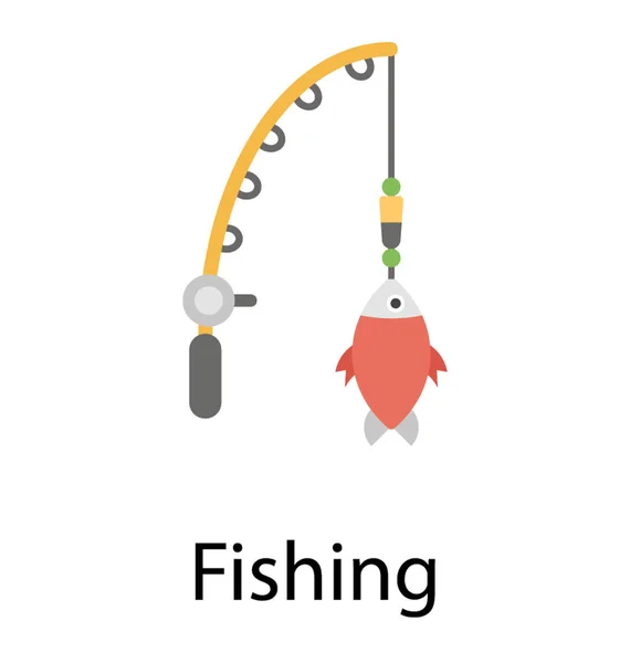 Vara De Pesca Desenho Do Vetor Ilustração do Vetor - Ilustração de giro,  engrenagem: 93121378