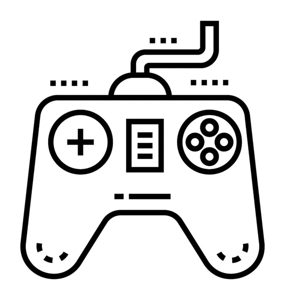 Spelbesturing Joystick Voor Playstation — Stockvector