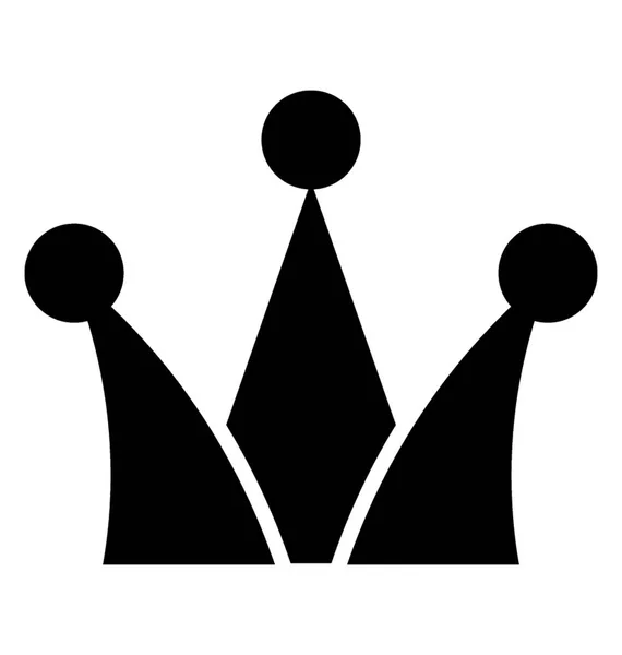 Král Symbol Koruny Královské Rodiny — Stockový vektor
