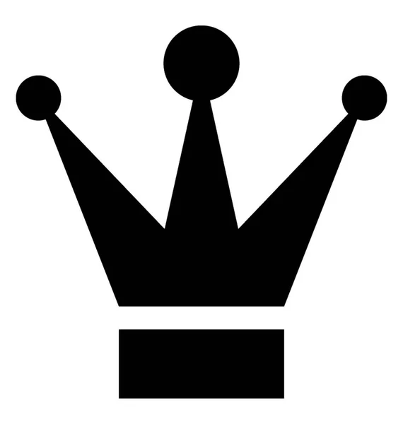 Symbol Crown Design — Stok Vektör