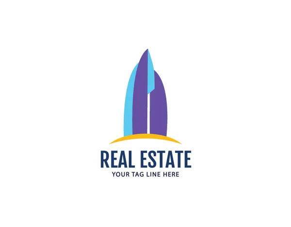 Professioneel Estate Logo Huurder Services — Stockvector