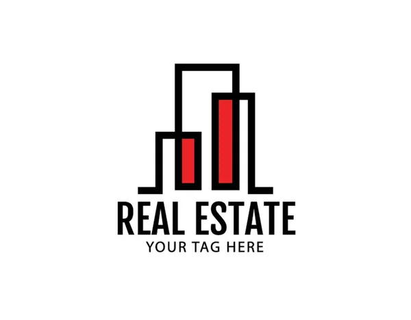 Professional Estate Logo Renter Services — Stock Vector