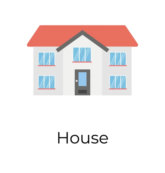 Плоская Икона Дома — стоковый вектор