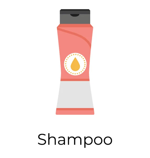 Flat Vector Icon Shampoo — Stock Vector
