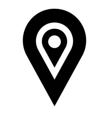 Konumu PIN sembolü, gezinti 