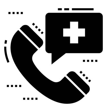 Bir doktor katı vektör simgesi ara 