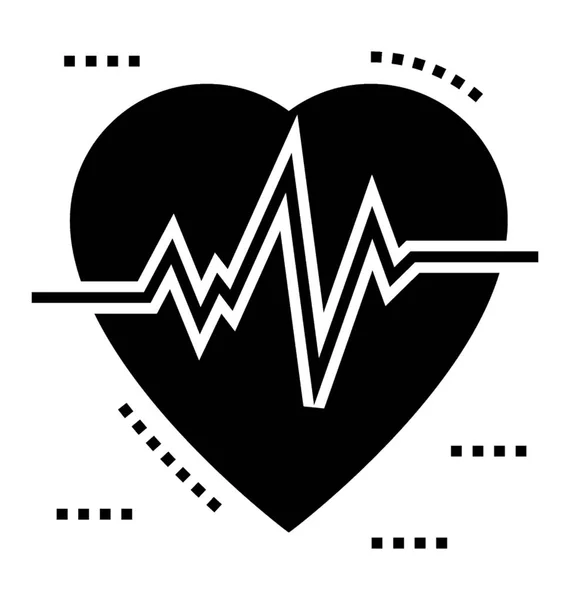 Svalnatý Lidských Orgánů Lidské Srdce — Stockový vektor