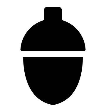 Meşe palamudu katı simgesi 