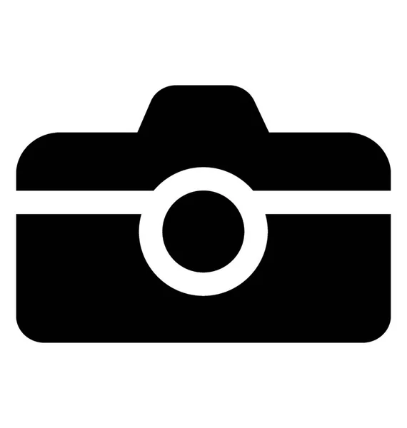 Kamera Solider Icon Vektor — Stockvektor