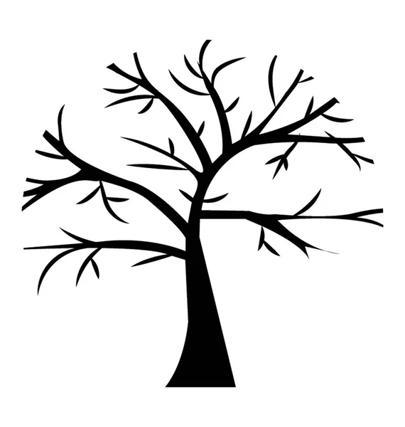 Tree Clip Art No Leaves Black And White
