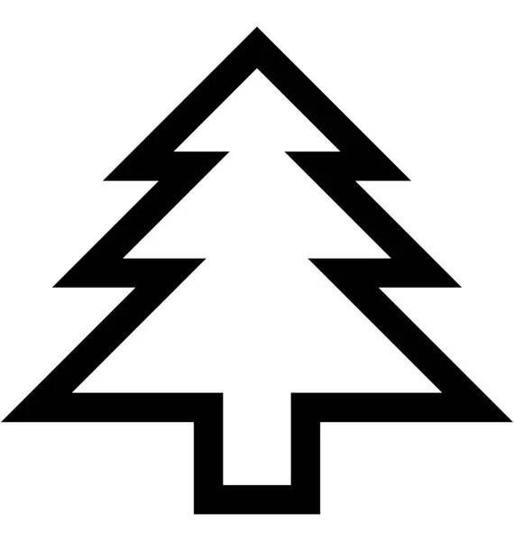 Ερυθρελάτης Σύμβολα Χριστουγεννιάτικο Δέντρο — Διανυσματικό Αρχείο
