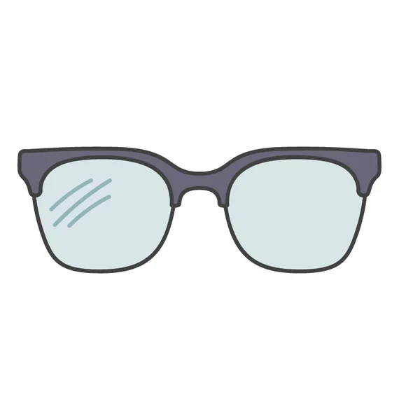 Brille Handgezeichnetes Symbol — Stockvektor