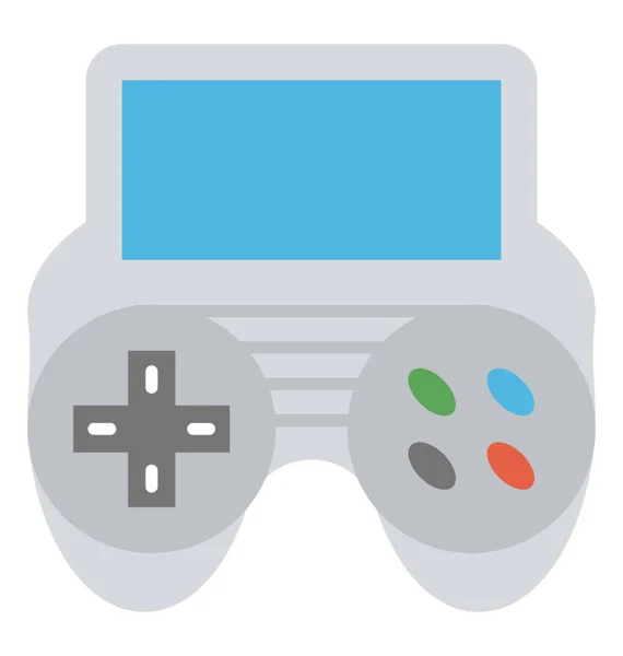 Joystick Pictogram Platte Vector — Stockvector