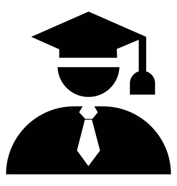 Εικονόγραμμα Ντιζάιν Έννοια Αποφοίτησης — Διανυσματικό Αρχείο