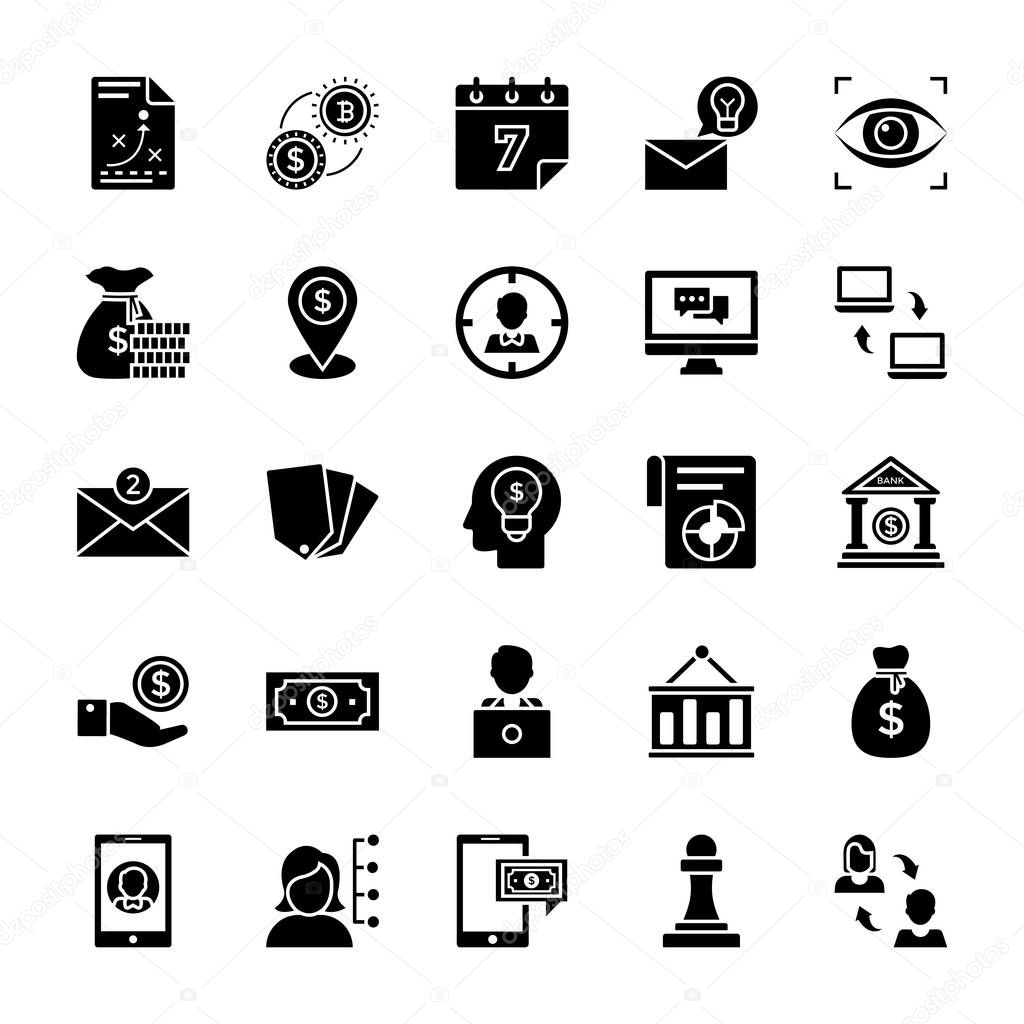 Business Vector Icons Set