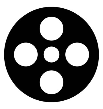 Film reel simgesi, videografisi 