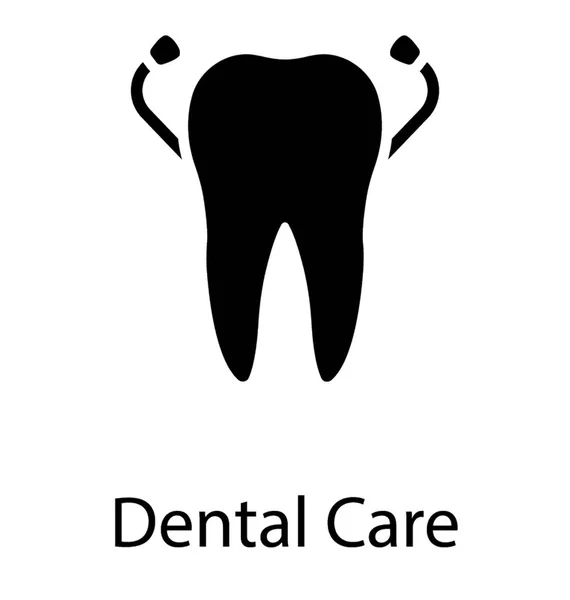 Οδοντιατρικό Check Έννοια Εικονίδιο Του Φορέα — Διανυσματικό Αρχείο