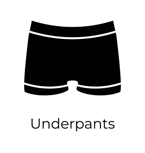 Underpant의 아이콘 — 스톡 벡터