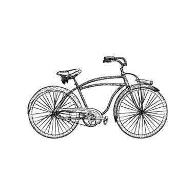 Vintage colson döngüsü vektör çizim 