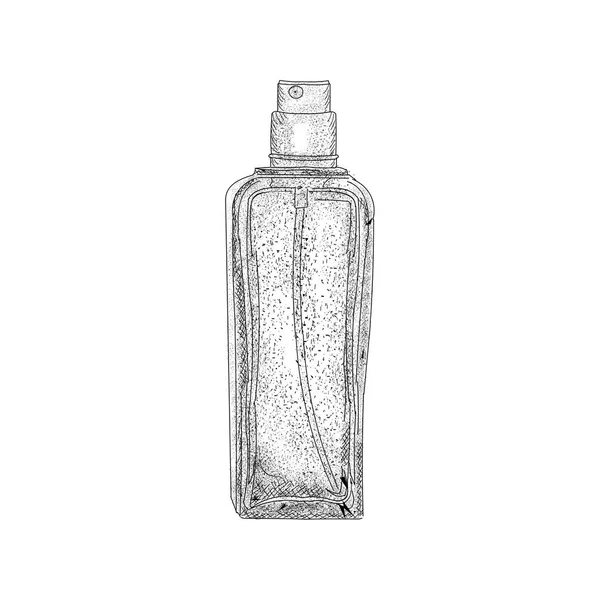 Desenho Desenhado Mão Ilustração Perfume —  Vetores de Stock